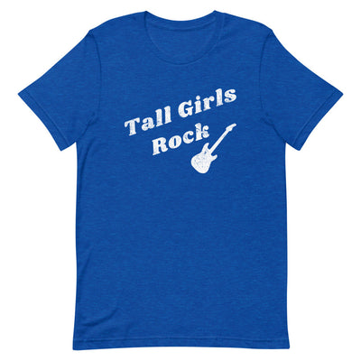 TALL GIRLS ROCK T-SHIRT (DISTRESSED) (FINAL SALE)