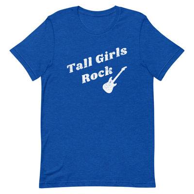 TALL GIRLS ROCK T-SHIRT (DISTRESSED)