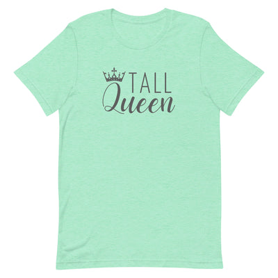 Tall Queen T-Shirt in Mint Heather.