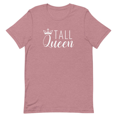 Tall Queen T-Shirt in Orchid Heather.