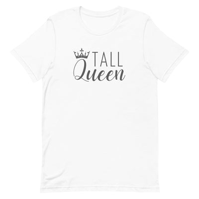 Tall Queen T-Shirt in White.