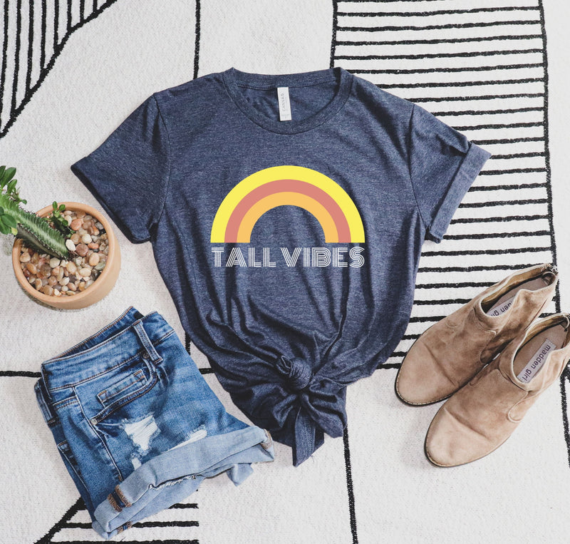 TALL VIBES RAINBOW T-SHIRT