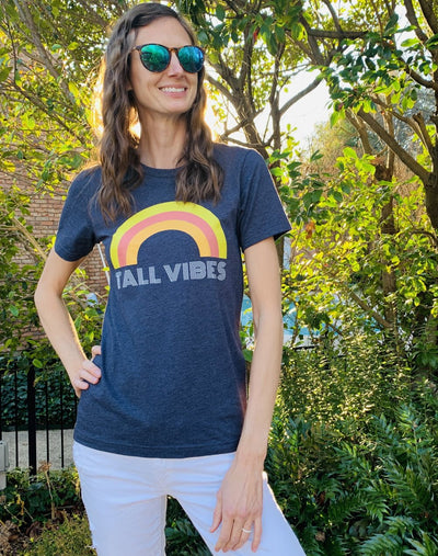 TALL VIBES RAINBOW T-SHIRT (FINAL SALE)