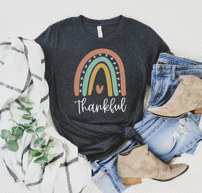 THANKFUL RAINBOW T-SHIRT