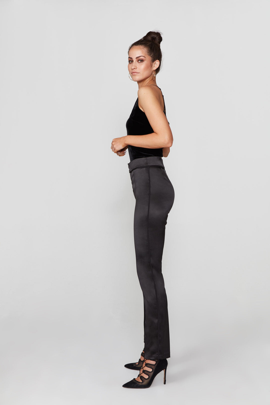 Cicely Pants - Obsidian