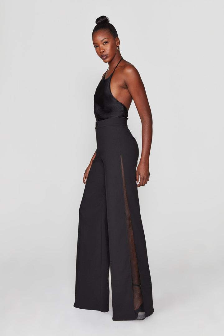 Jennifer Pant - White | Tall White Wide Leg Pants | Tall Size