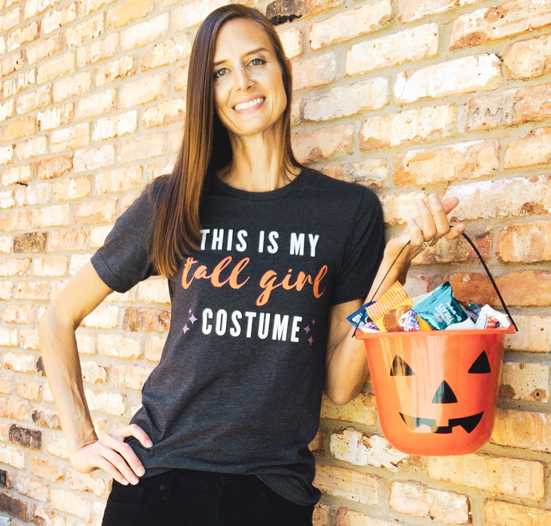 THIS IS MY TALL GIRL COSTUME T-SHIRT